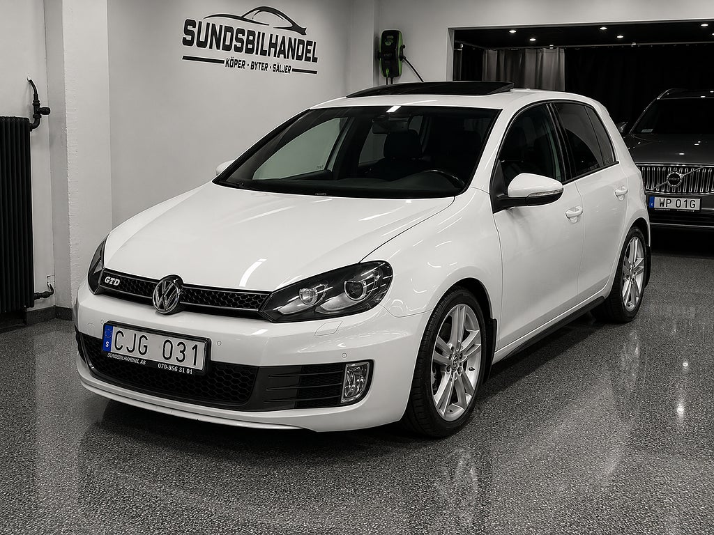 Volkswagen Golf 5-door 2.0 TDI GTD 170hk Tacklucka 1,95% KampanjRänta 