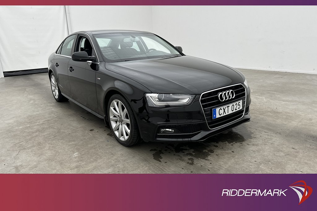 Audi A4 2.0 TDI 150hk Sport Plus Sensorer En brukare