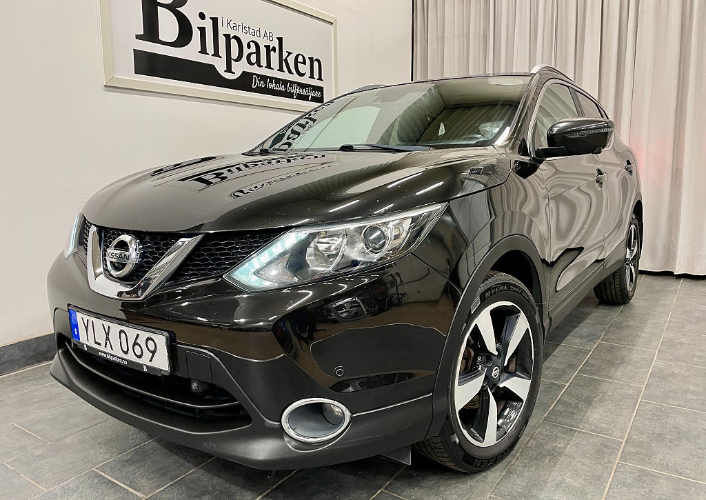 Nissan Qashqai 1.5 dCi  Euro6 110hk / GPS/ 360CAM/ PANORAMA