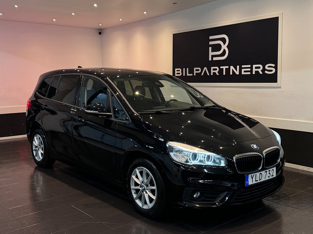 BMW 218 d Gran Tourer Steptronic 7-sits Advantage Euro 6