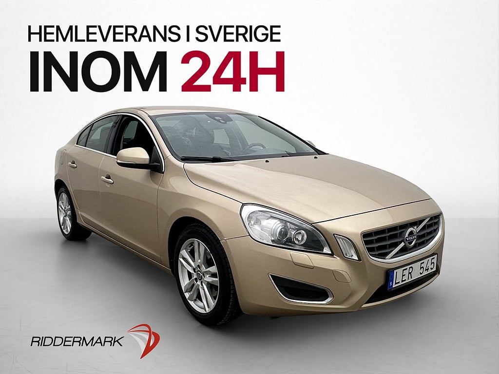 Volvo S60 T3 Momentum Drag Värmare Farthållare Bluetooth