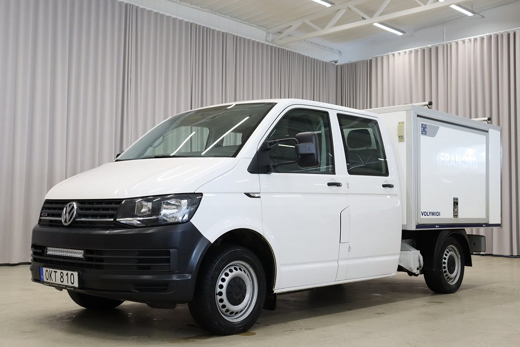 Volkswagen Transporter TDI 150HK 4M Dubbelhytt Kåpa Leasebar