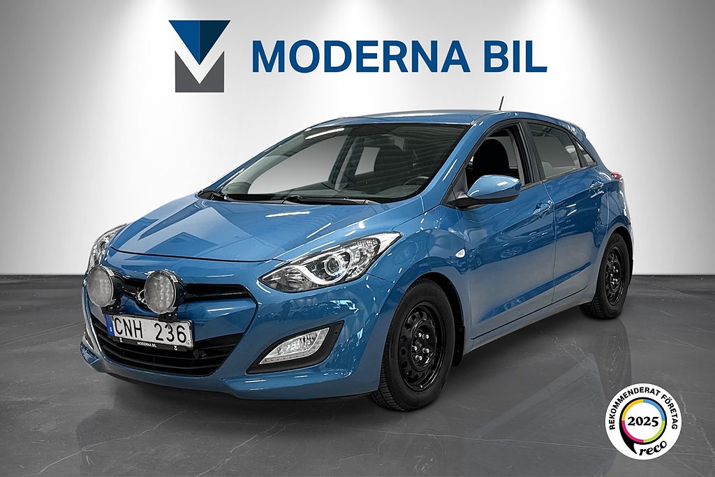 Hyundai i30 1.6 CRDi 110hk Select MoK-värmare Dragkrok Extraljus
