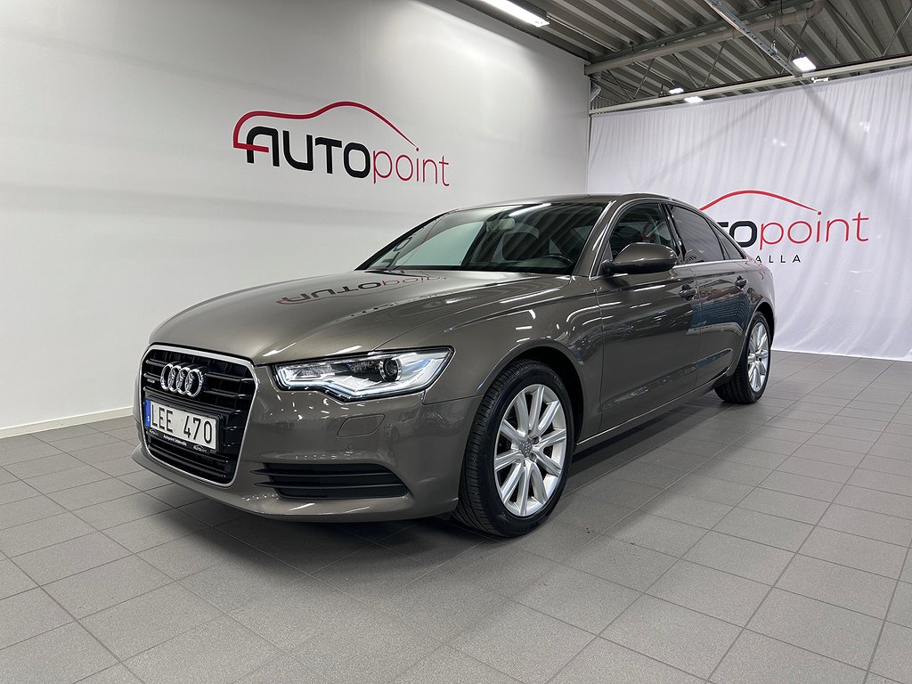 Audi A6 Sedan 3.0 TDI 245hk V6 quattro / Navi / Skinn/ 3.95%