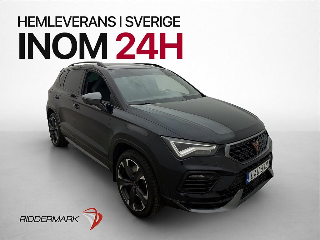 Cupra Ateca TSI 4D 300hk Cockpit BEATS 360 Navi CarPlay Drag