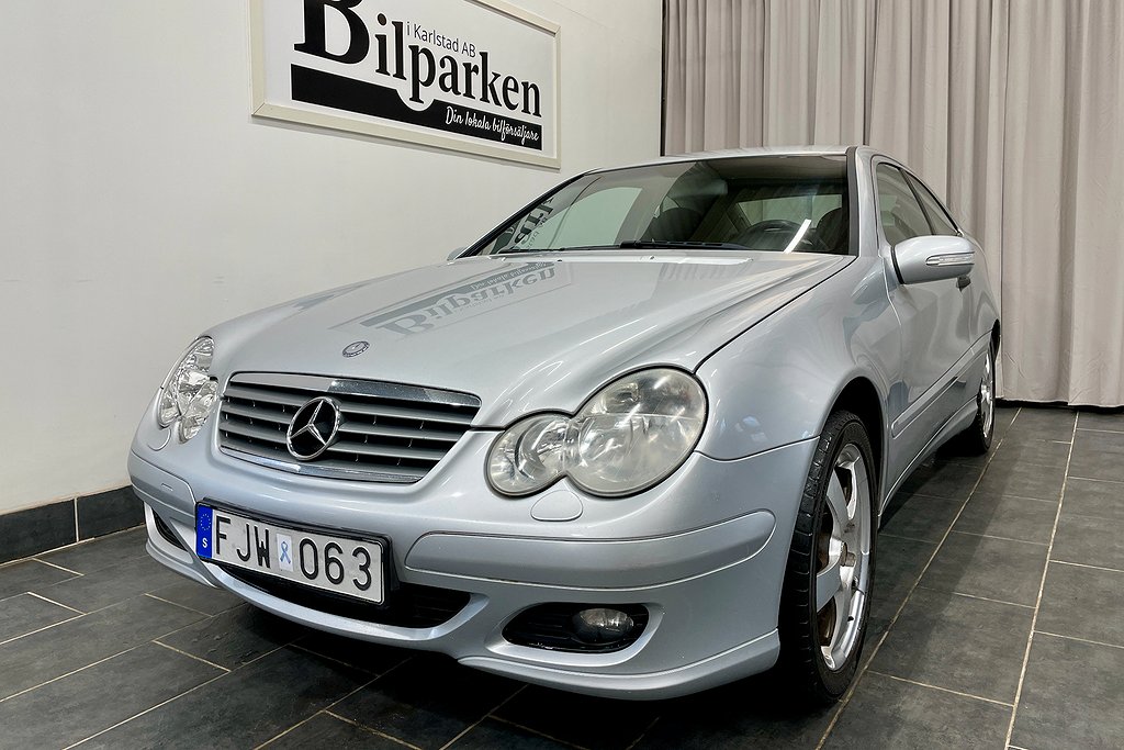 Mercedes-Benz C 180 Kompressor Sportcoupé Euro4 143hk