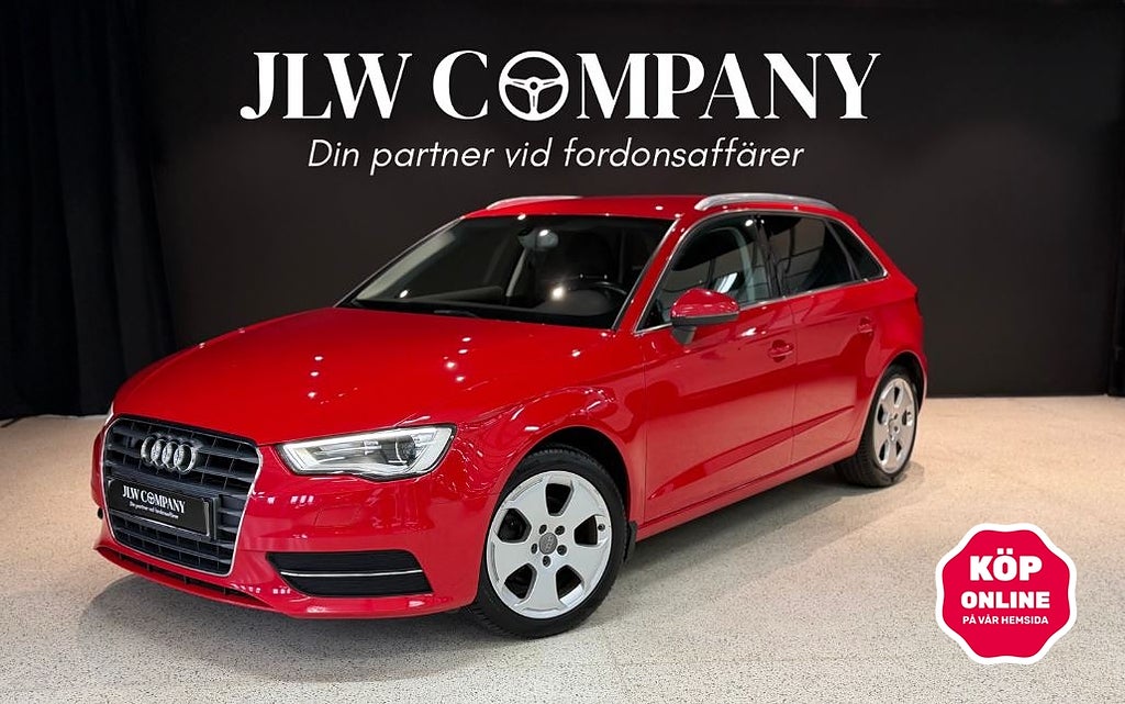 Audi A3 Sportback 1.4 TFSI Attraction I 1-ägare 
