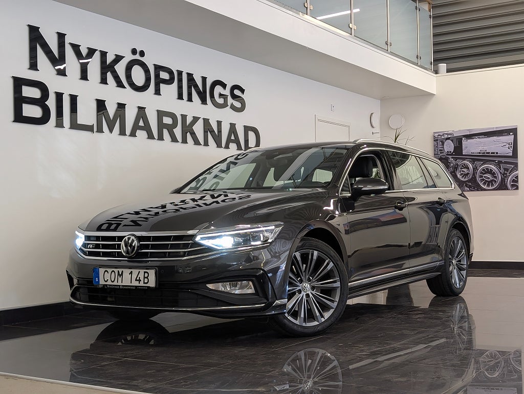 Volkswagen Passat 190hk 4Motion R-Line | Kamera | IQ.Light | Värmare