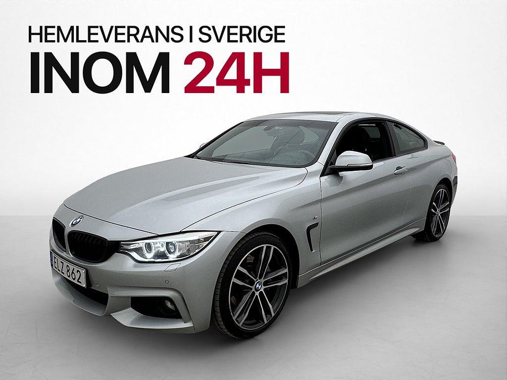 BMW 435 d xDrive Coupé M Sport Pano H/K Kamera Skinn Drag