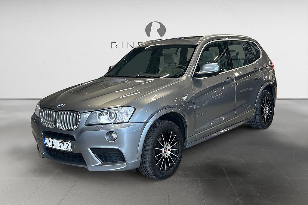 BMW X3 xDrive30d Steptronic 258 HK AUT M-SPORT NAVI NYSERV PDC 17"