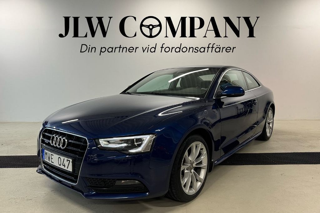 Audi A5 Coupé 2.0 TFSI Quattro I 211hk I LED I M-Värmare