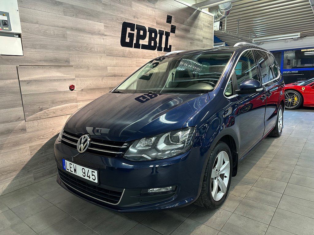 Volkswagen Sharan 2.0 TDI | Panorama | Navi | 7-sits 