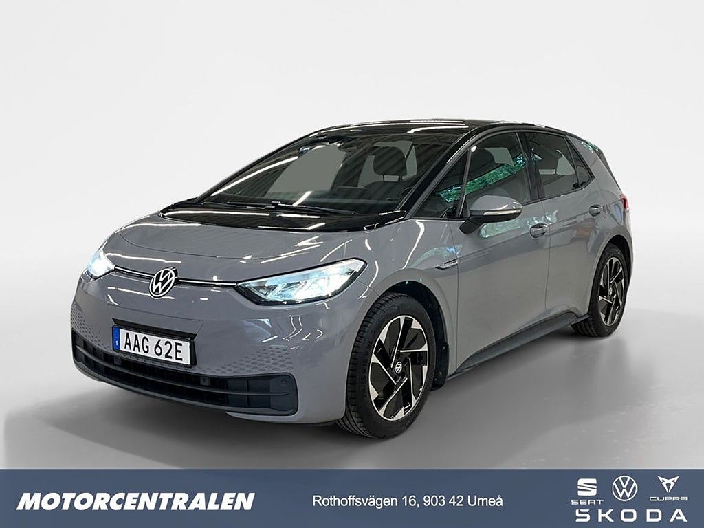 Volkswagen ID.3 PRO 150 KW PRO 204HK/Inkl.vinterhjul