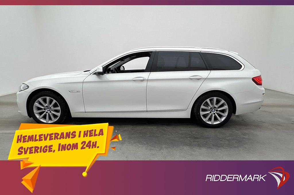 BMW 520d 190hk Touring xDrive Nyservad Skinn M-Ratt Sensorer