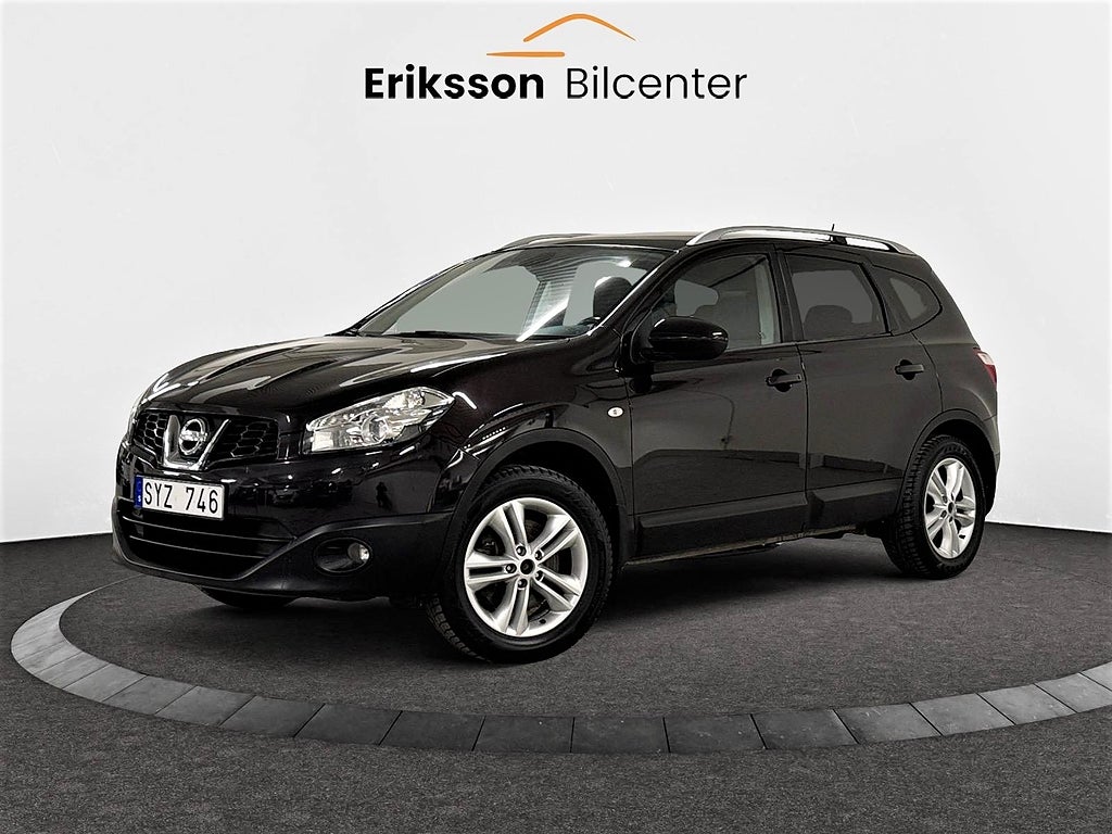 Nissan Qashqai+2 2.0 4x4 Panorama/Dragkrok/7Sits/Kamkedja/0%Ränta