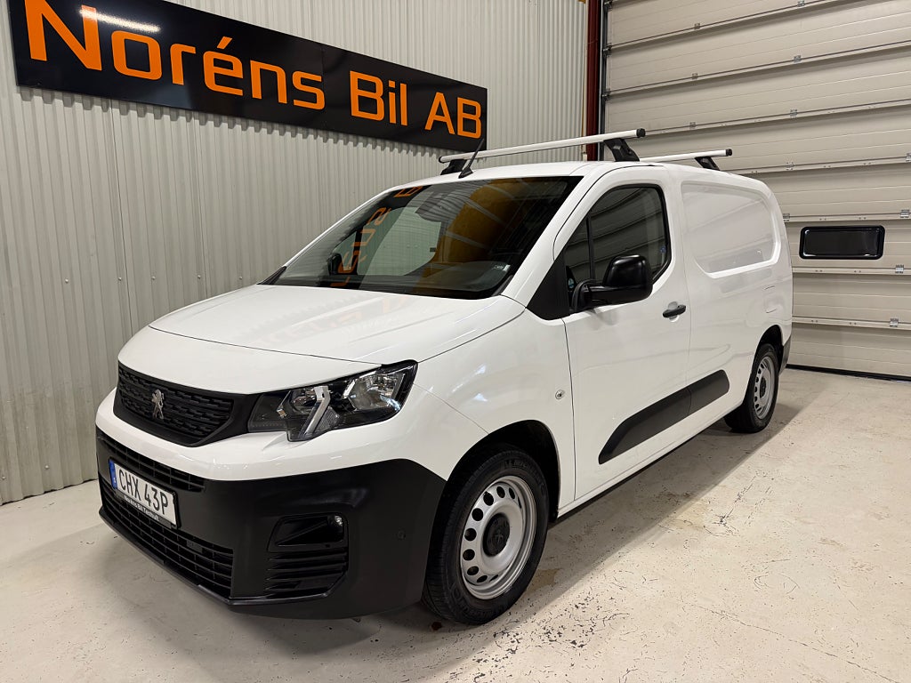 Peugeot Partner 1.5 BlueHDi L2 VERKTYGSINREDNING 3-SITS MOMS/LEASBAR 