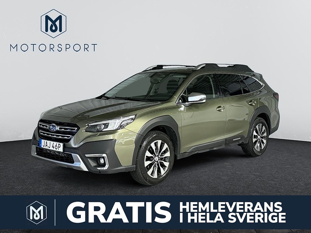 Subaru Outback 2.5 4WD Touring Helskinn Navi Drag Värmare Carplay H/K