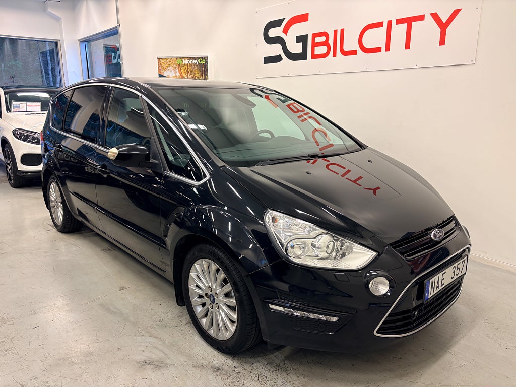 Ford S-Max 2.0 TDCi POWERSHIFT PANORAMA FACELIFT 7-SITS 0% RÄNTA