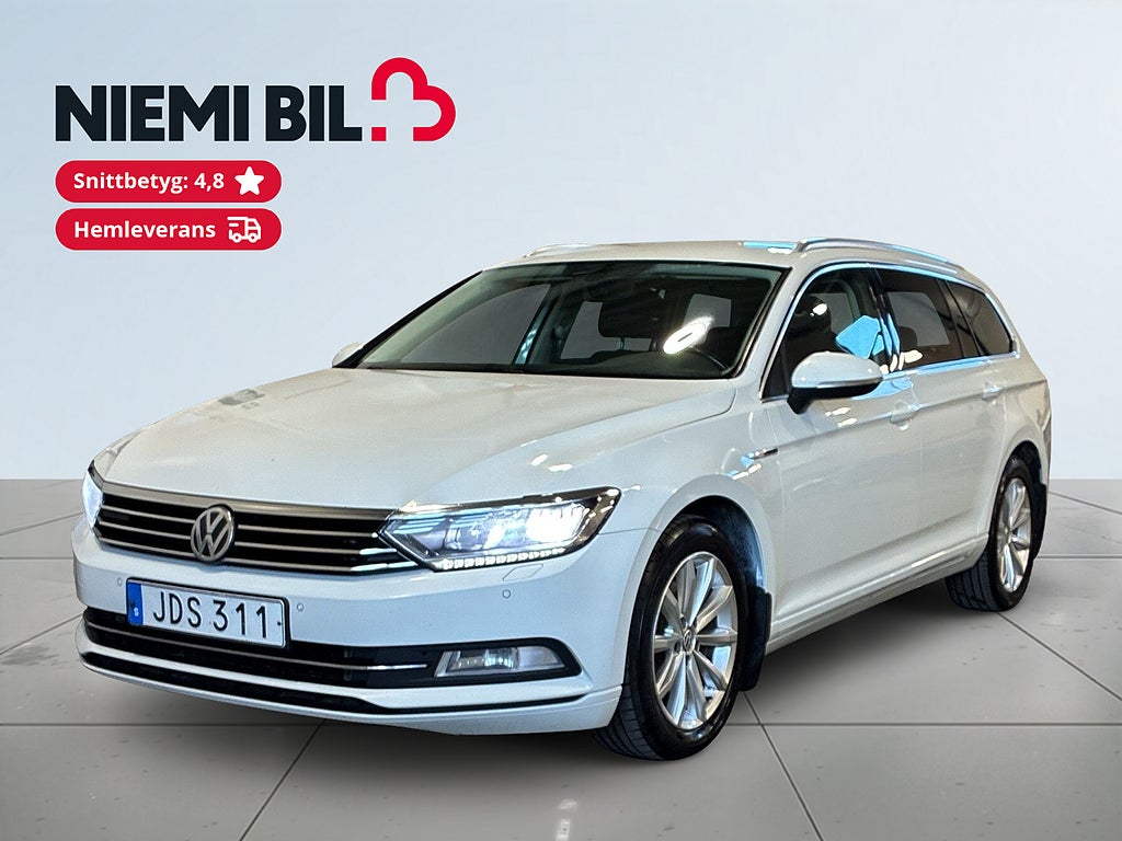 Volkswagen Passat Sportscombi 2.0 TDI DPF SCR AWD Drag Kamera Värmare S&V