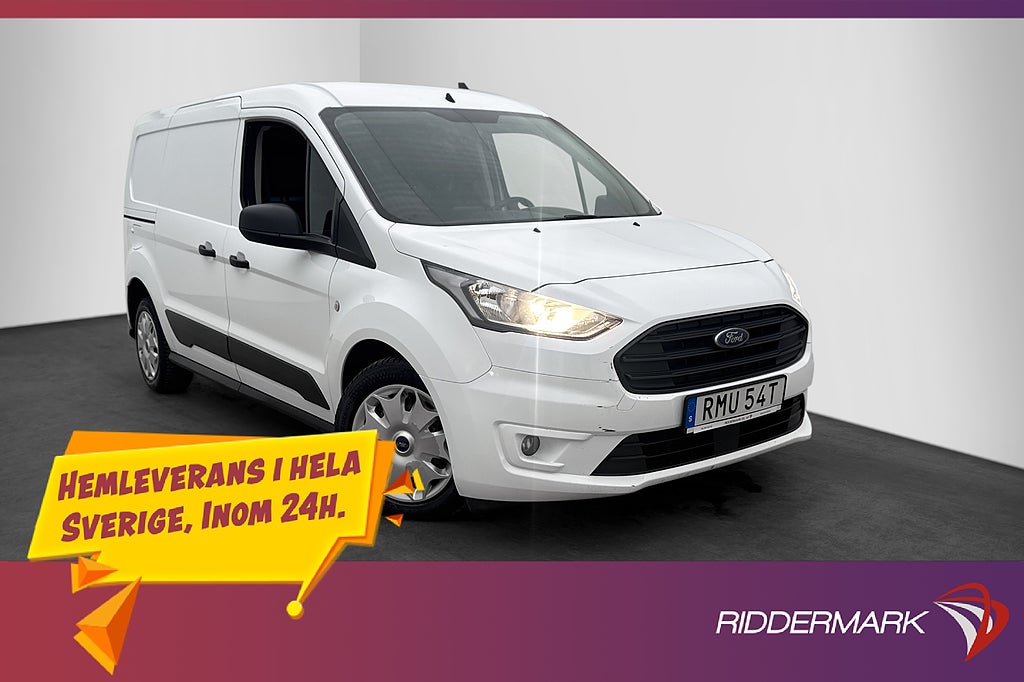 Ford Transit Connect LWB 1.5 Värmare Dragkrok B-Kamera Moms