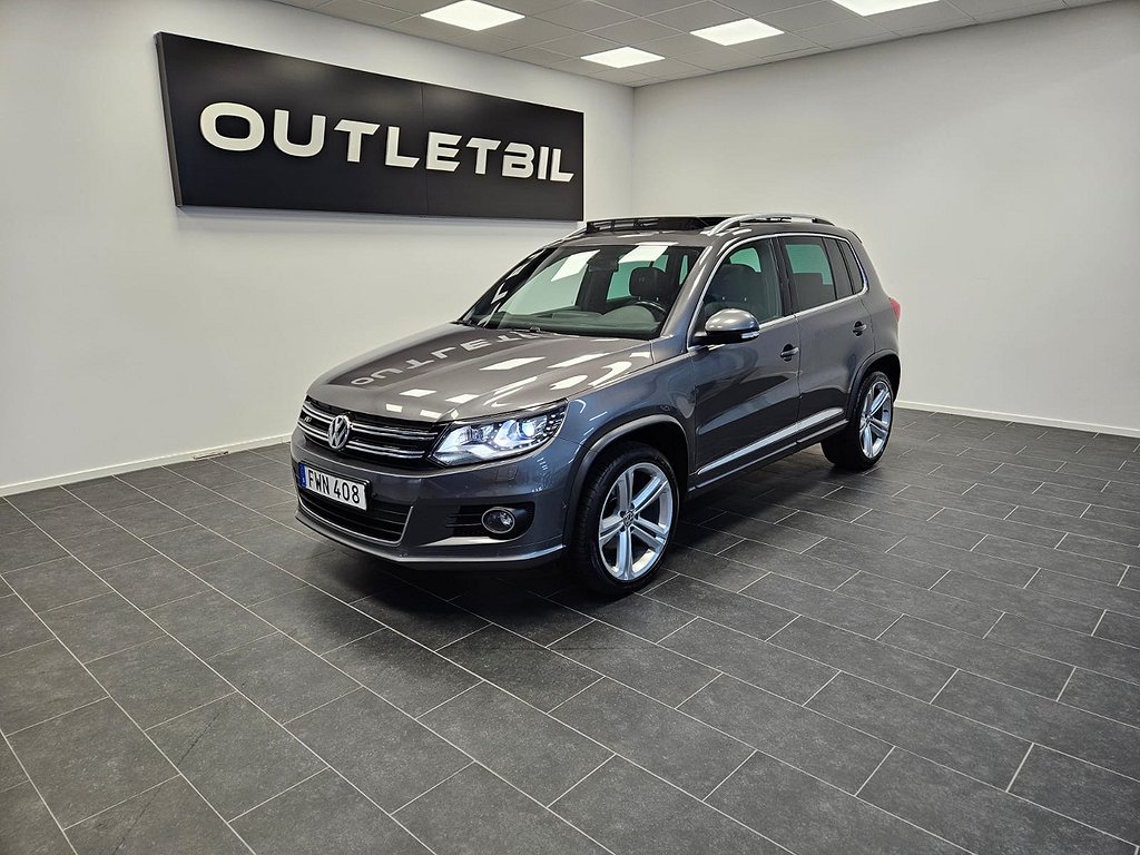 Volkswagen Tiguan TDI DSG R-Line Pano D-värm B-Kamera Drag 