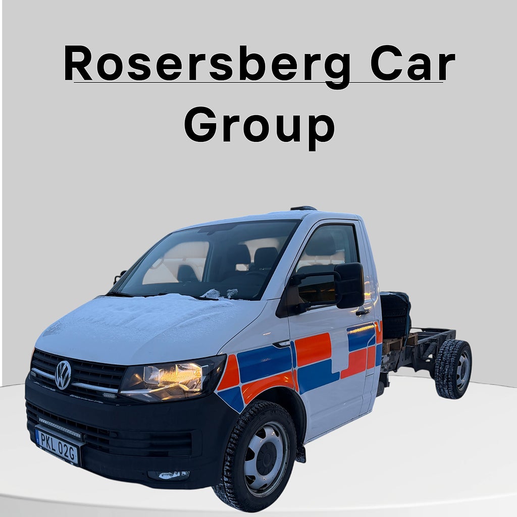 Volkswagen Transporter ChassiT6 2.0 TDI150 AUT BMT EU6 3.SITS VÄRMARE DRAG