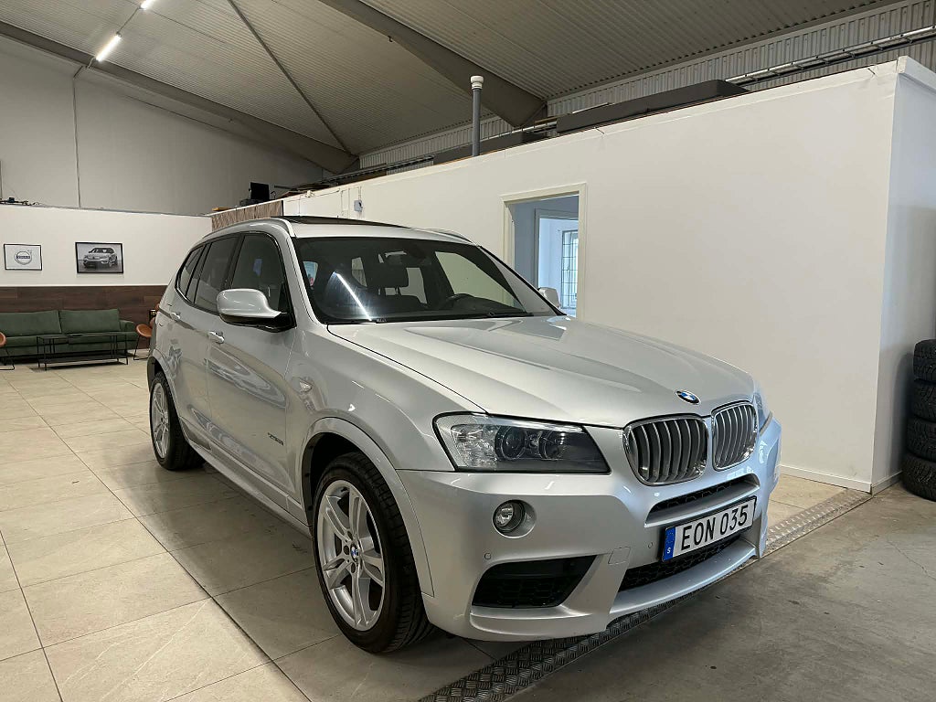 BMW X3 xDrive35i 306 HK M-Sport Panorama GPS Bakkamera Head-up
