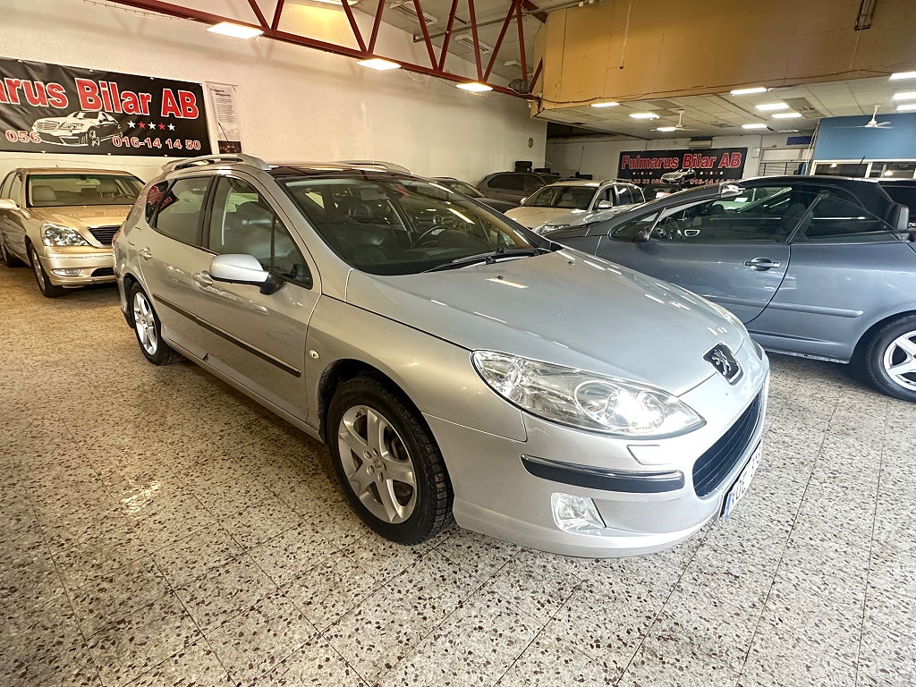 Peugeot 407 SW 2.2 Ny Servad & Ny Besiktigad Dragkrok