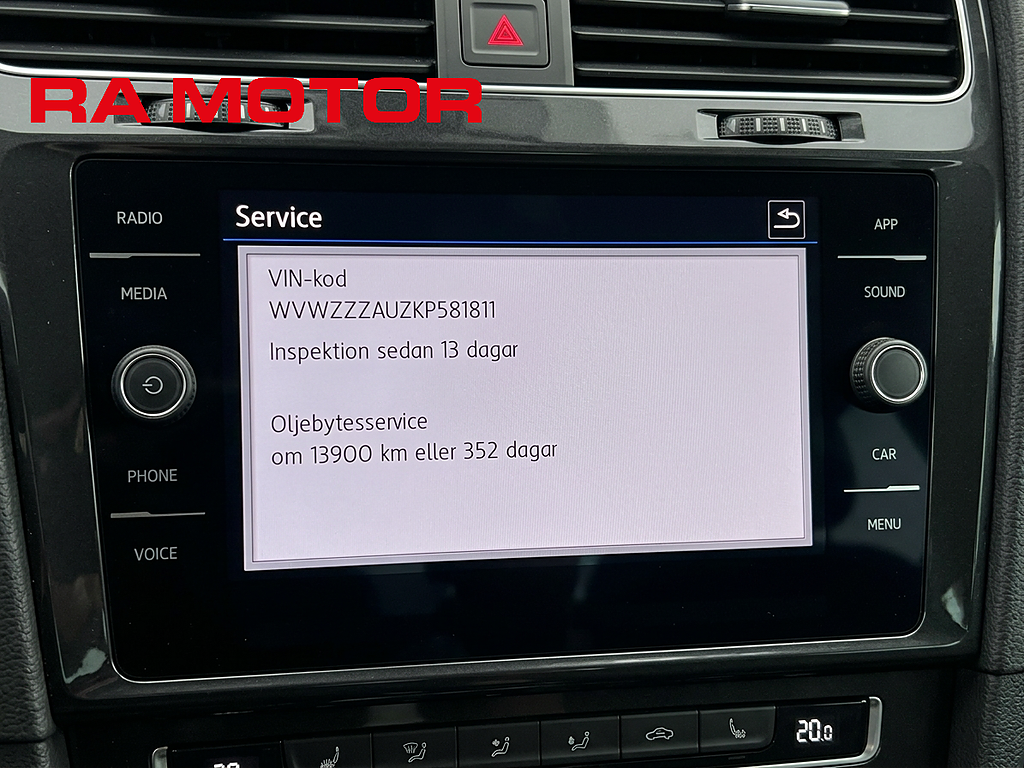 Volkswagen Golf SC 1.6 TDI 116hk | D-värm | Backkamera | Adaptiv-Fart 2019