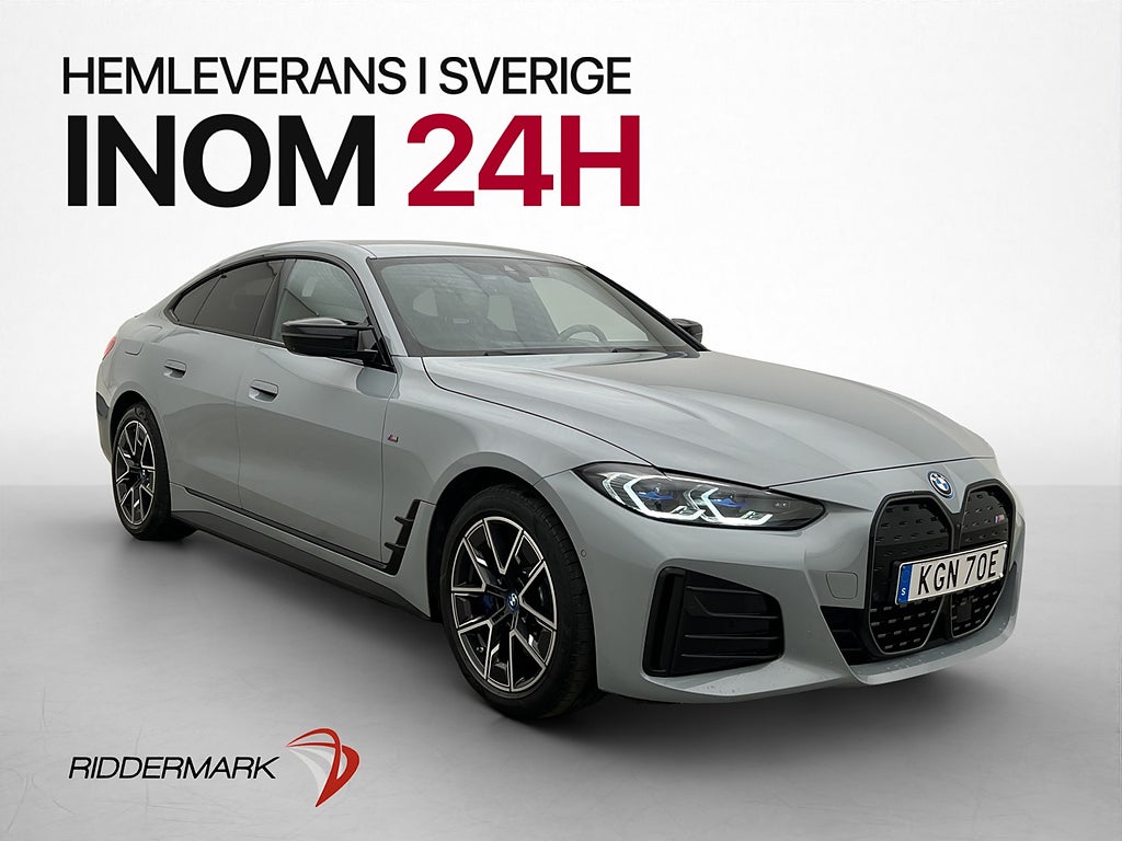 BMW i4 M50 xDrive 544hk M Sport H/K Laser 360° HuD Dragkrok