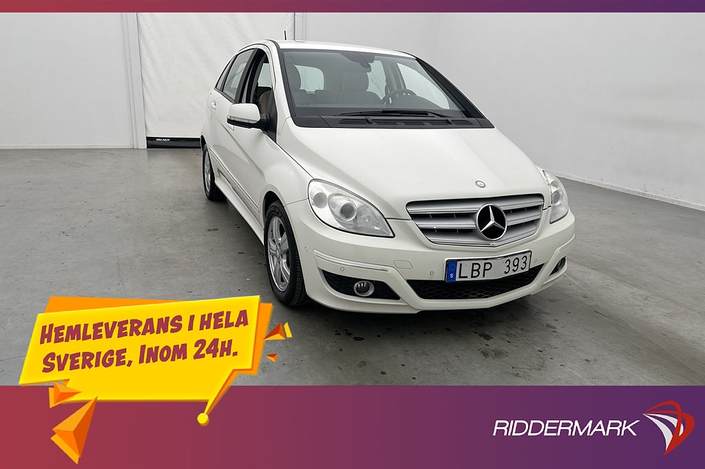 Mercedes-Benz B 200 CDI 140hk 1 Brukare Dragkrok Sensorer
