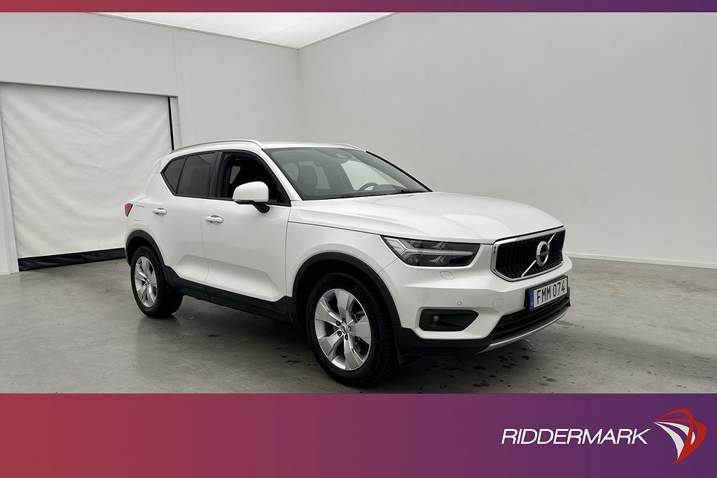 Volvo XC40 B4 Advanced VOC H/K Värm Kamera CarPlay Navi BLIS