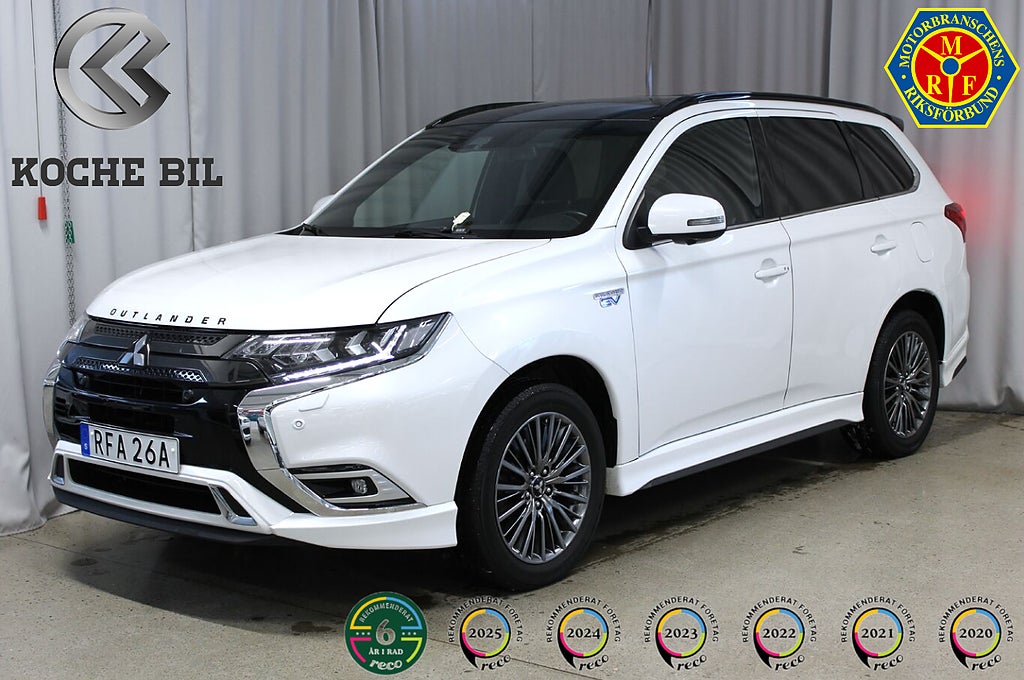 Mitsubishi Outlander PHEV Kuro Edition, Drag, 360 Kam, S&V, 3,99% Ränta