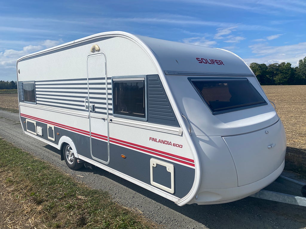 Solifer Finlandia 600 BK 2,5 7 bäddar/ Mover/ Skinn/ Lufttält