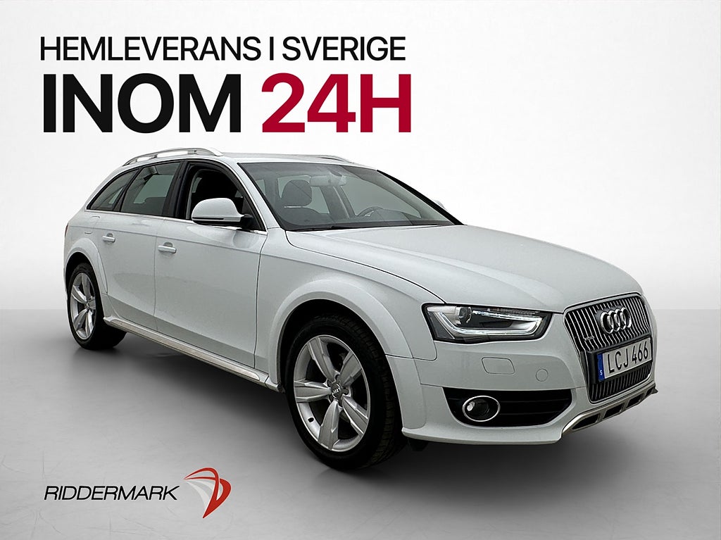 Audi A4 Allroad Q 2.0 TDI Sport Värmare Drag Sensorer Xenon