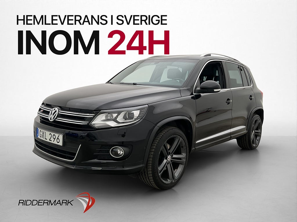 Volkswagen Tiguan 2.0 TDI 4M R-Line Pano Värmare Drag Skinn