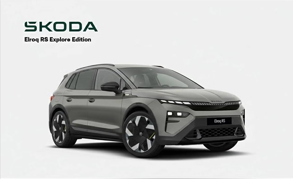 Skoda Elroq RS Limited Edition Graphite Grey Matt 25st