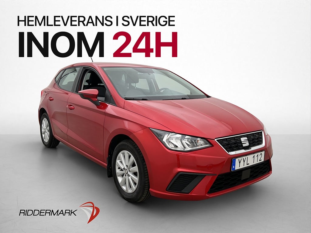 Seat Ibiza 1.0 TSI 95hk Style Bluetooth Dragkrok 0,47l/mil