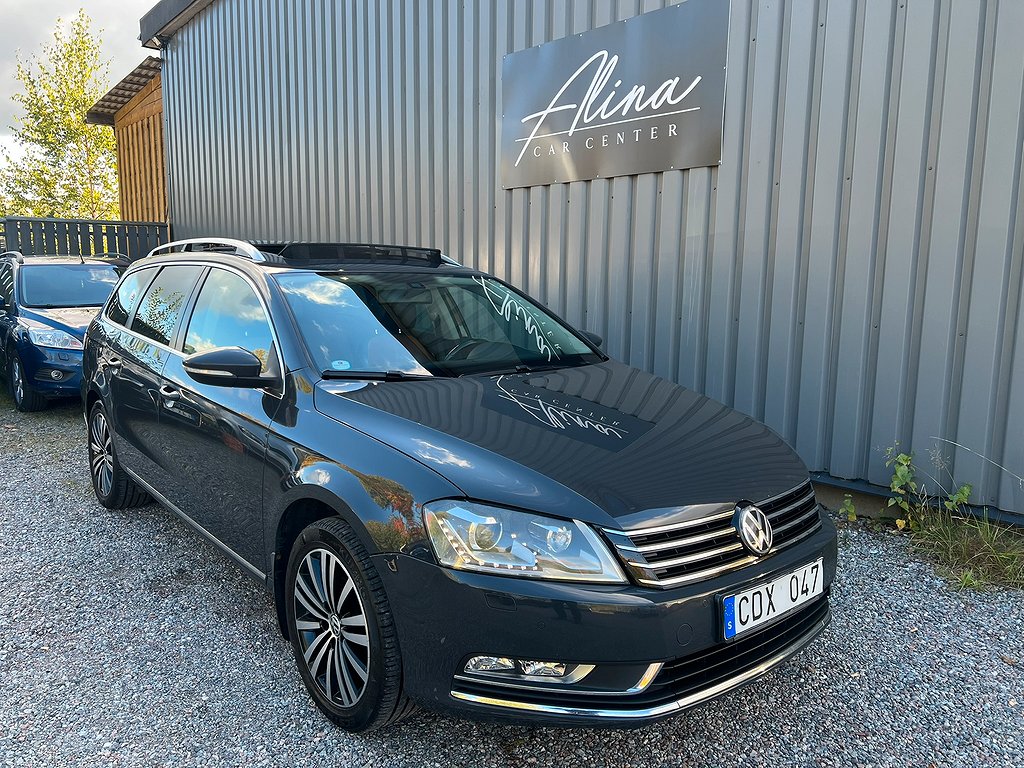 Volkswagen Passat Variant 1.4 TGI Nybes Drag Pano Värm Nyser