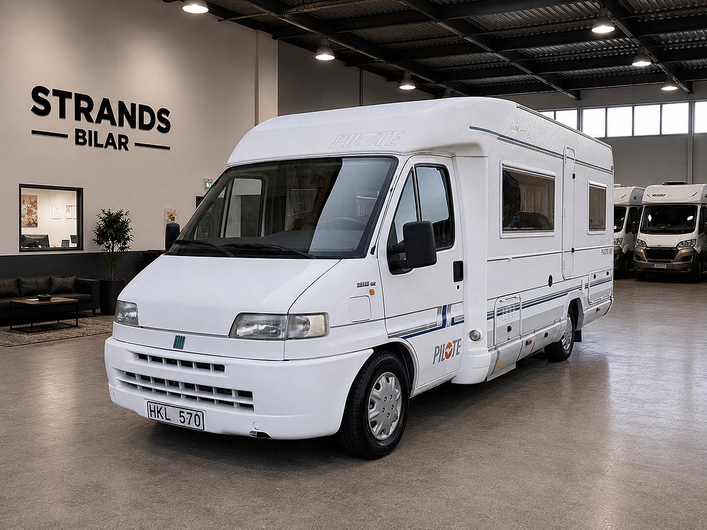 Fiat Pilote Campervan 2.5 TDI 116hk 4 bälten /Ny Kamrem/Besiktigad 