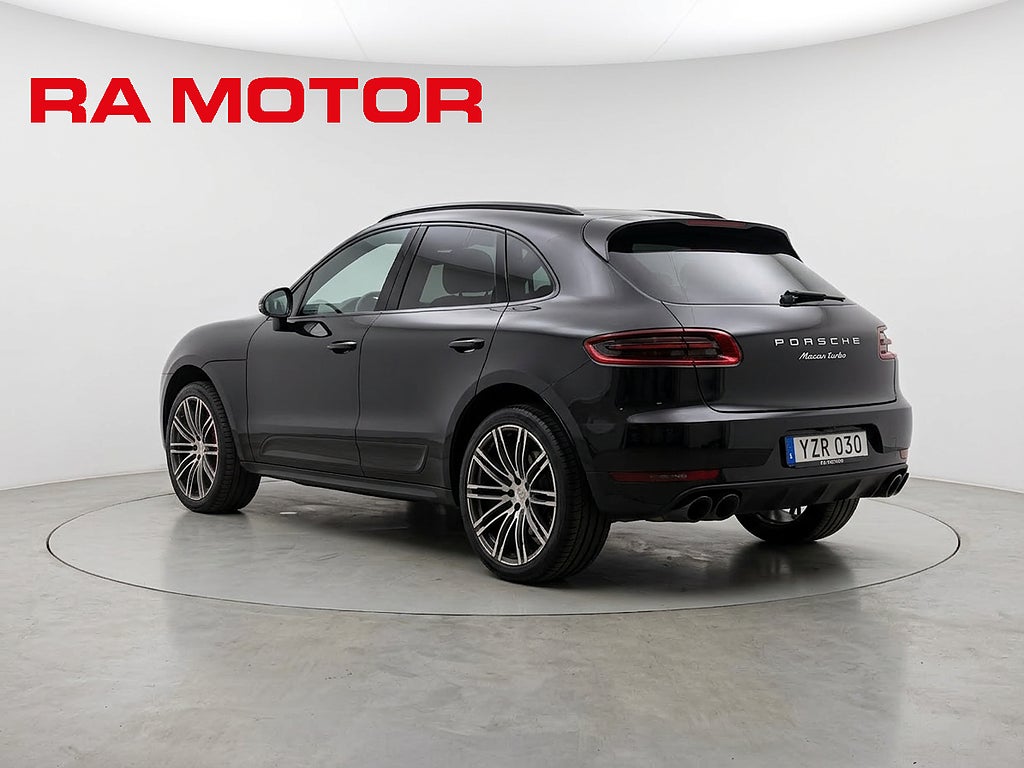 Porsche Macan Turbo 400hk |Sport Chrono|Pano|Bose|PDLS+|Värmare|