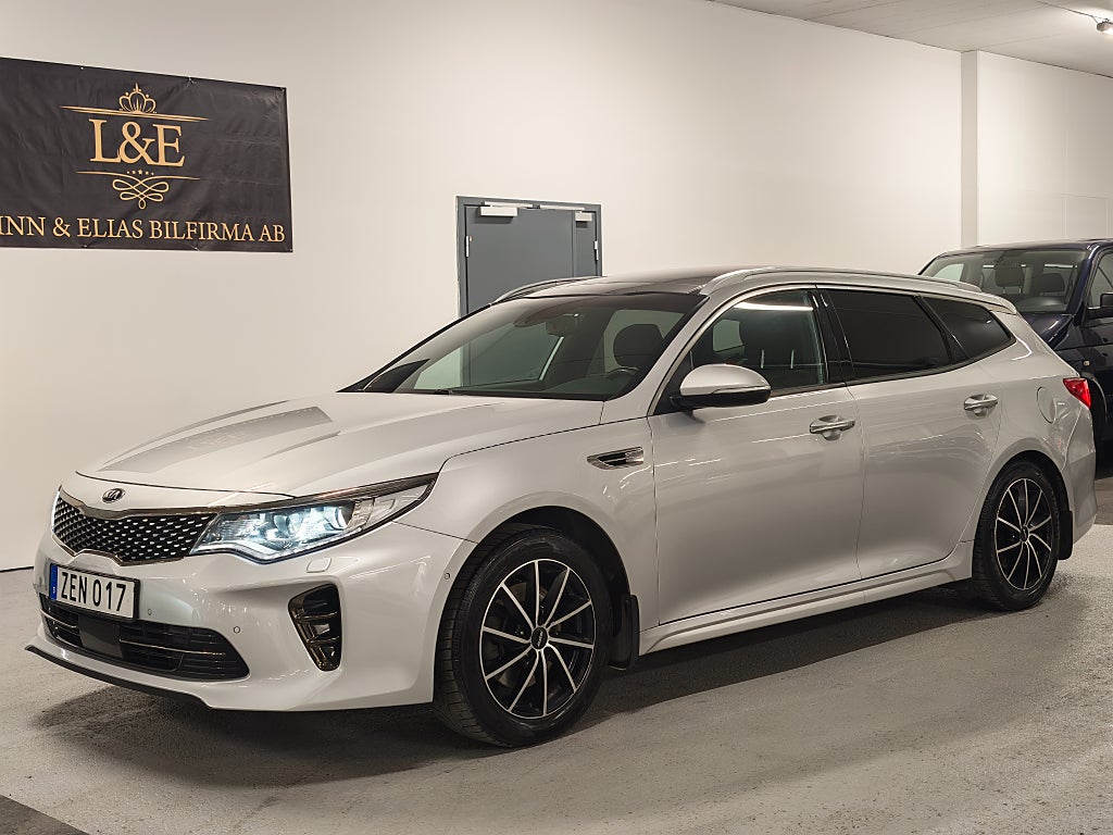 Kia Optima Sport Wagon 1.7 VGT DCT GT-Line 1ÅRSGARANTI/GPS/PANO/HK