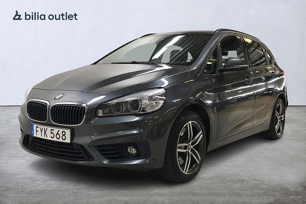 BMW 225xe Active Tourer aut Sport 224hk Navi HuD Backkamera HiFi