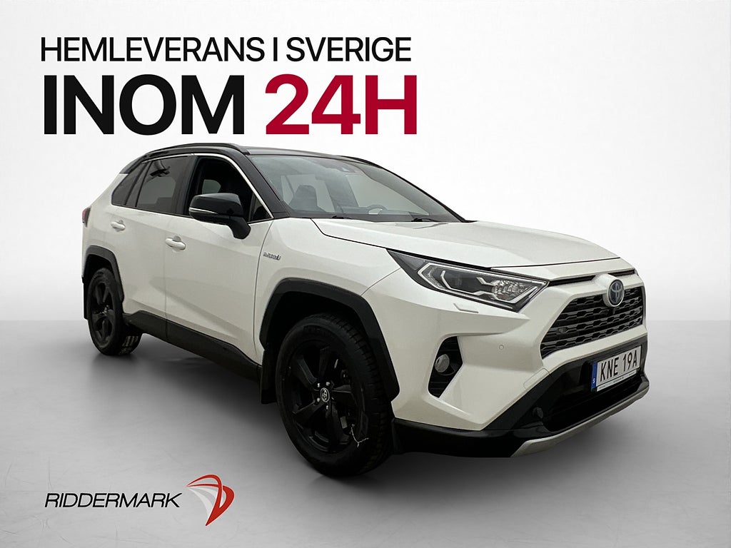 Toyota RAV4 Hybrid AWD Style M&K Värm Drag JBL 360°