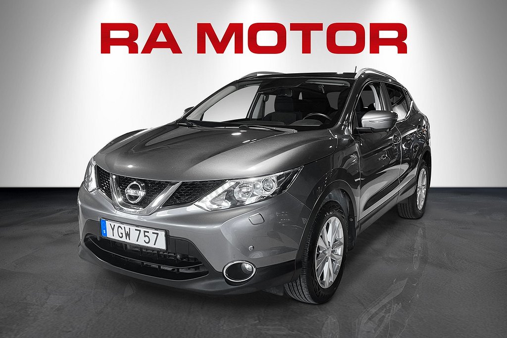 Nissan Qashqai 1.6 | N-Connecta| Backkamera | Navi| Kamkedja 2017