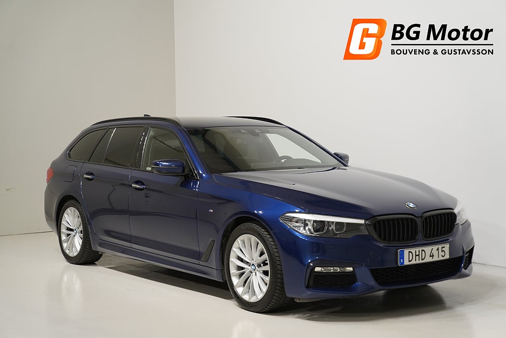 BMW 520 d 190HK xDrive M-Sport Automat Drag/Navi/1,99% Ränta
