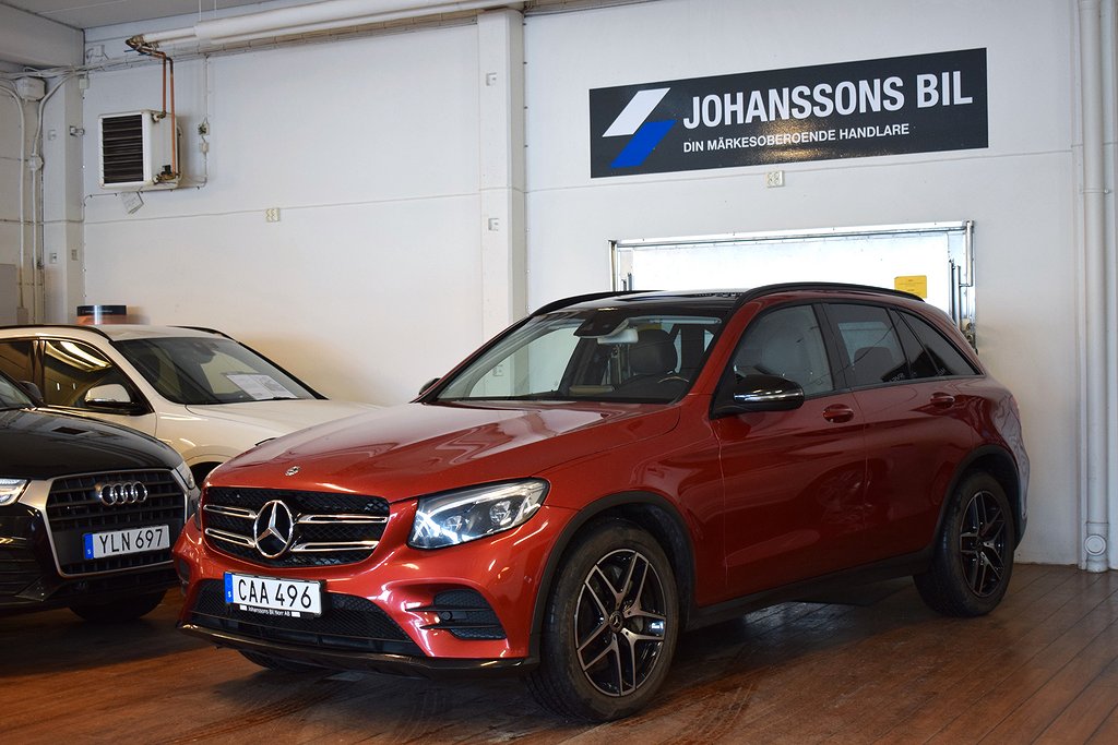 Mercedes-Benz GLC 220 d 4MATIC AMG Night Värmare Kamera Drag