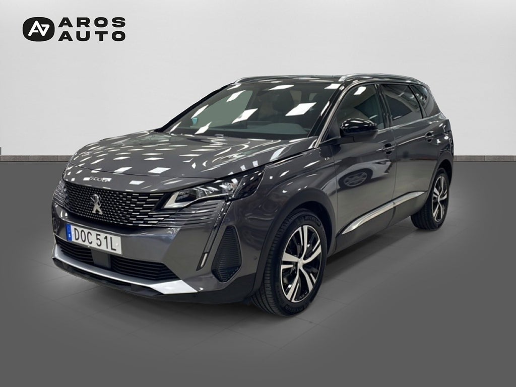 Peugeot 5008 1.2 PureTech 130hk GT Automat 7-sits/Vhjul!