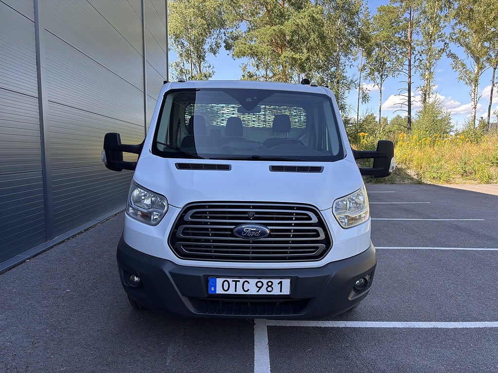 Ford transit 350 Chassi Cab 2.2 TDCi AWD Flakbil Drag Värm