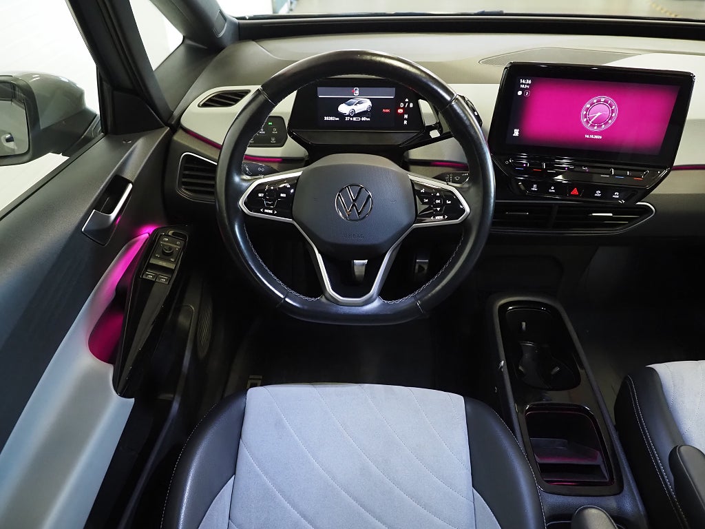 Volkswagen ID.3 Pro Performance Life 204hk Kamera Navigation Värmepump 2023